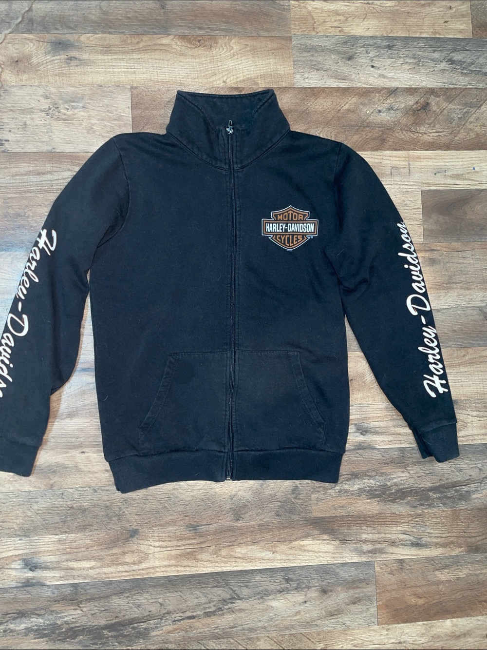 Harley Davidson Full Zip Sweatshirt